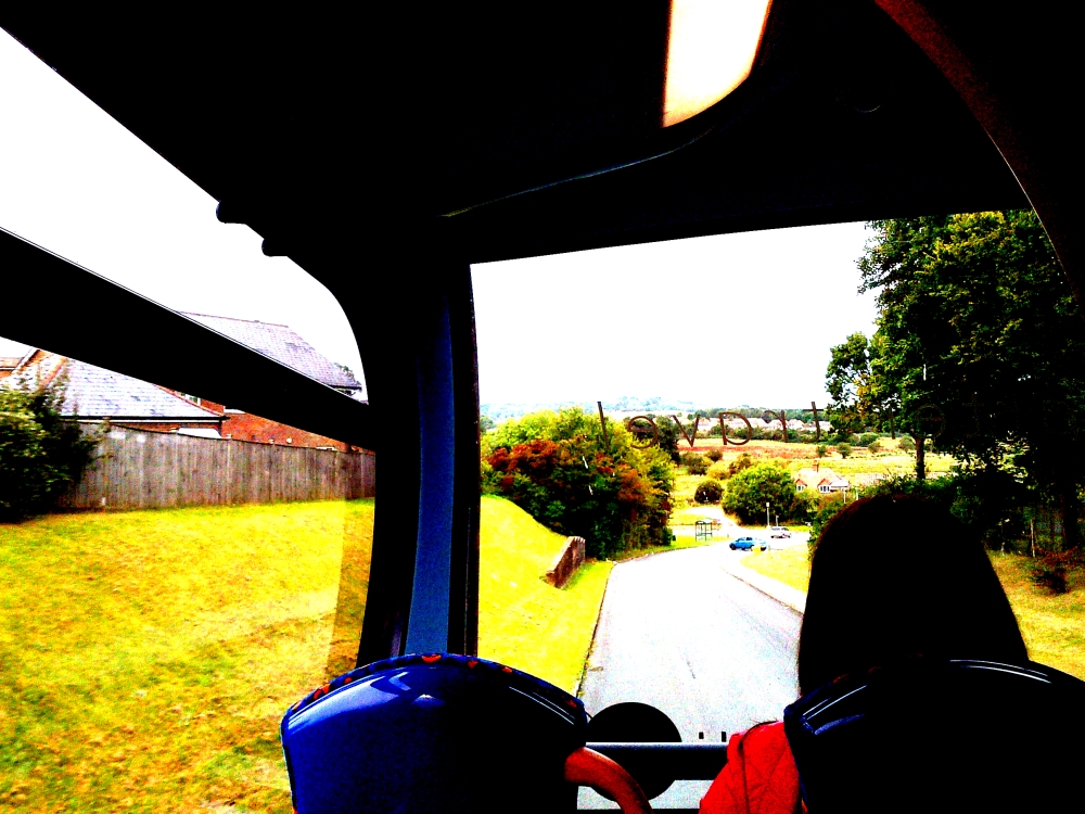 Looking Out The Bus